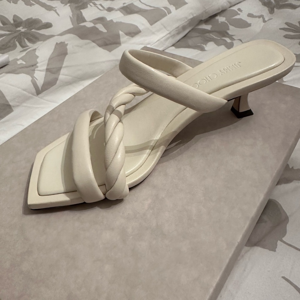 Jimmy Choo Diosa 50 Leather Sandal